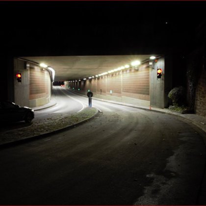 Landingtunnel Aschaffenburg (Germany) LED